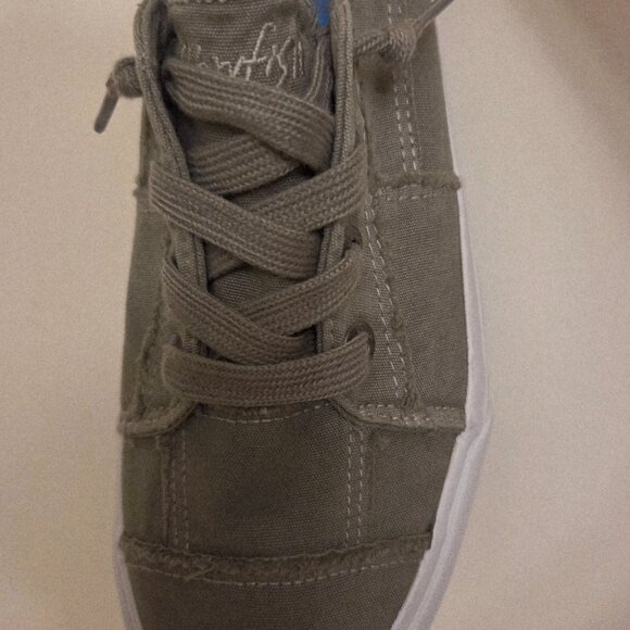 BLOWFISH Malibu Women's Fabric Upper Laced Up Sneakers - Khaki Green - Size 8.5M - Picture 11 of 16